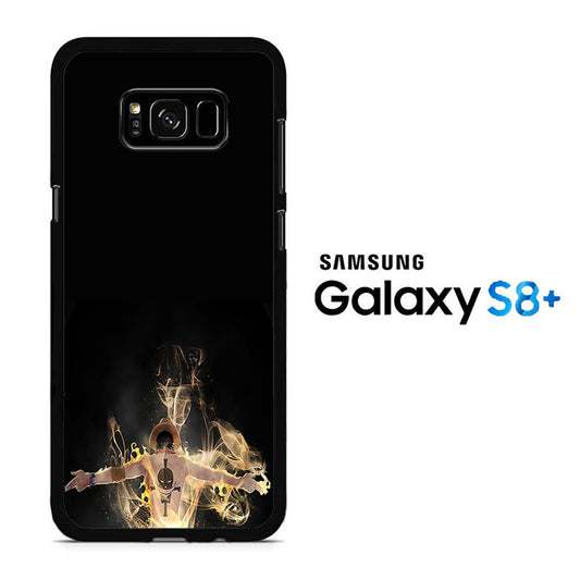 One Piece Ace Black Samsung Galaxy S8 Plus Case