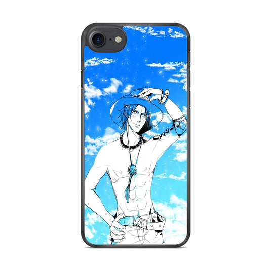 One Piece Ace In The Sky iPhone 7 Case