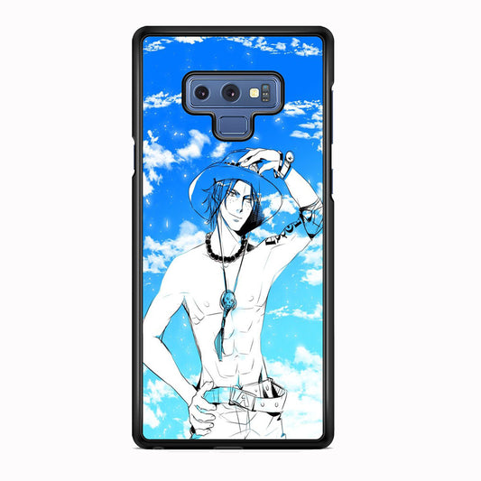 One Piece Ace In The Sky Samsung Galaxy Note 9 Case