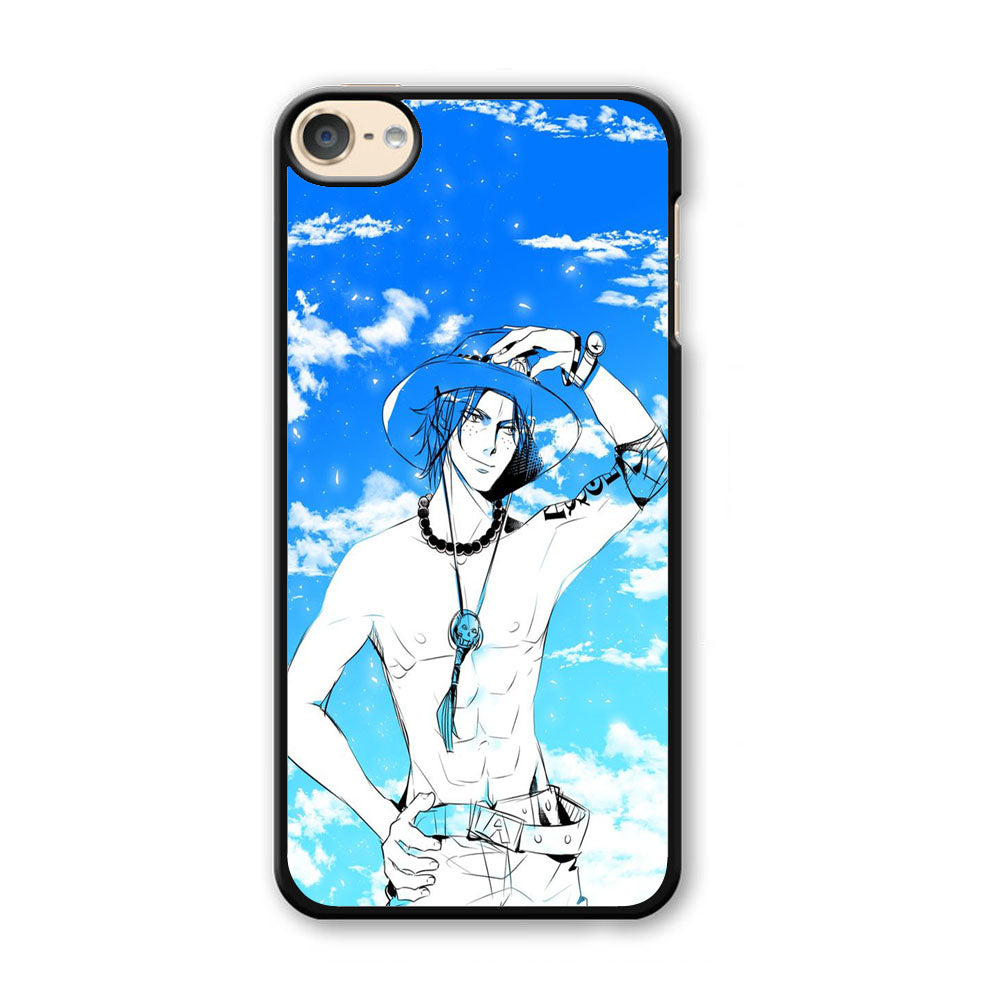 One Piece Ace In The Sky iPod Touch 6 Case