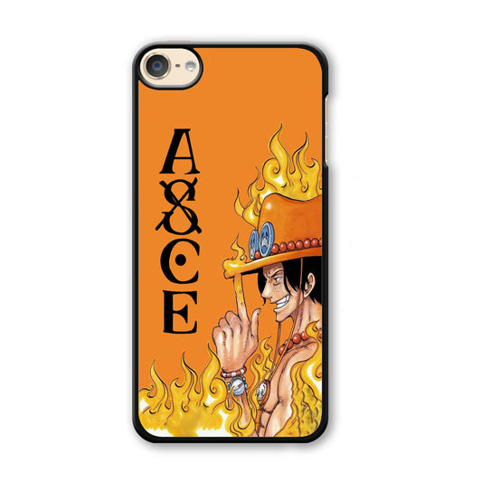 One Piece Ace Orange Tatto iPod Touch 6 Case - Ezzystore
