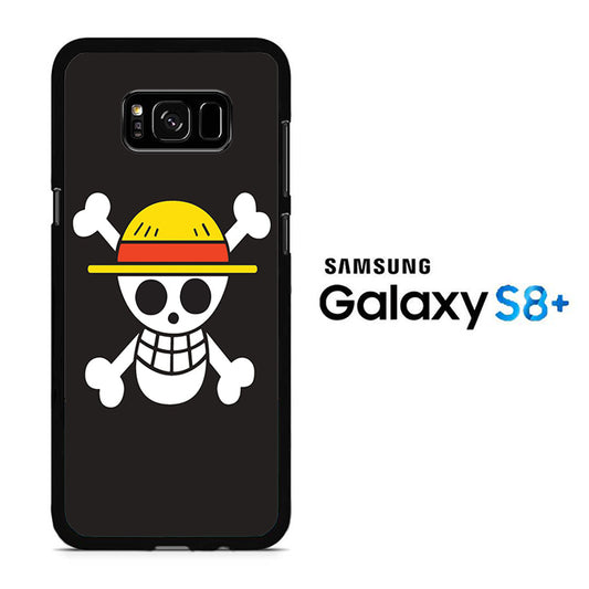 One Piece Black Logo Samsung Galaxy S8 Plus Case
