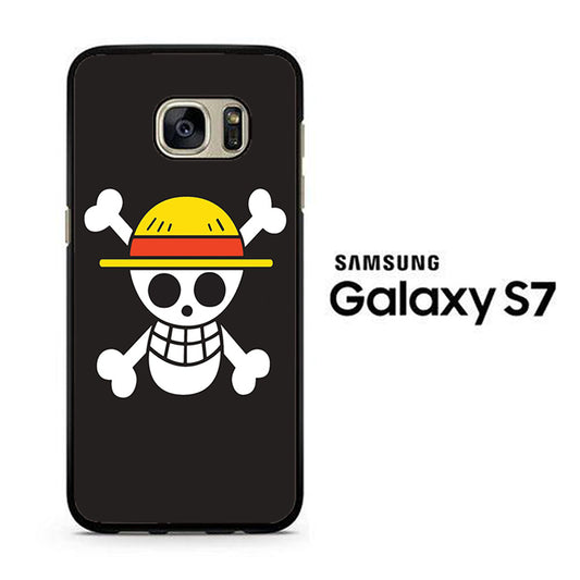 One Piece Black Logo Samsung Galaxy S7 Case