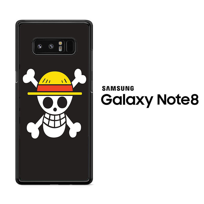 One Piece Black Logo Samsung Galaxy Note 8 Case