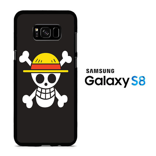 One Piece Black Logo Samsung Galaxy S8 Case