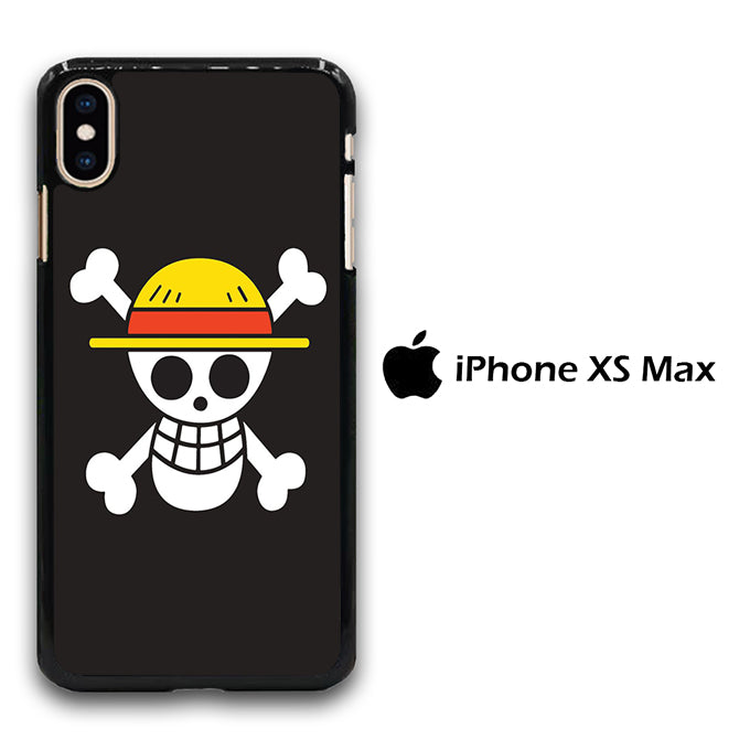 One Piece Black Logo iPhone Xs Max Case