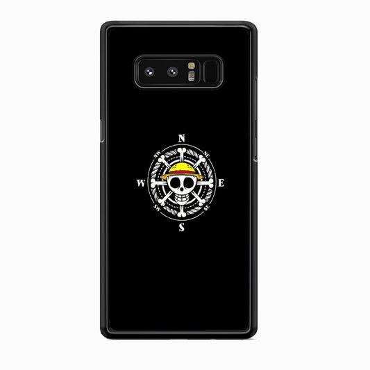 One Piece Compas Logo Samsung Galaxy Note 8 Case