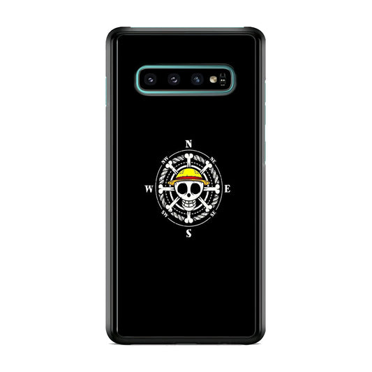 One Piece Compas Logo Samsung Galaxy S10 Plus Case