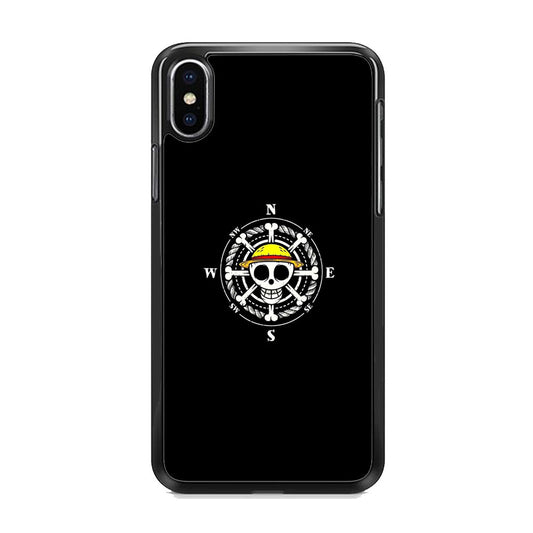 One Piece Compas Logo iPhone Xs Case