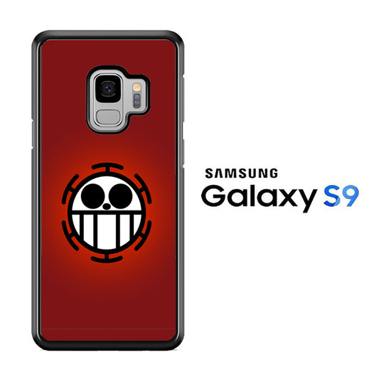 One Piece Red Logo Samsung Galaxy S9 Case