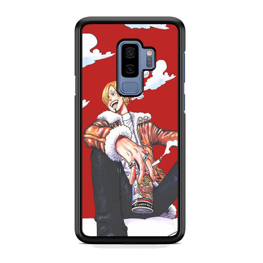 One Piece Sanji Smoker Samsung Galaxy S9 Plus Case