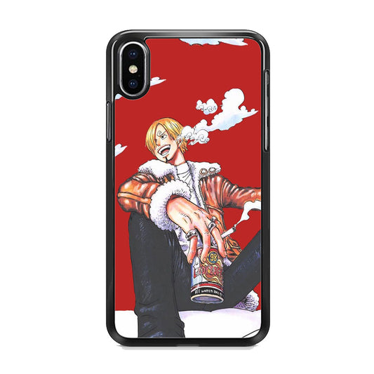 One Piece Sanji Smoker iPhone Xs Case