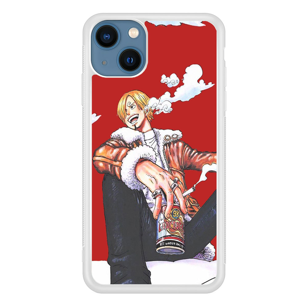 One Piece Sanji Smoker iPhone 13 Case