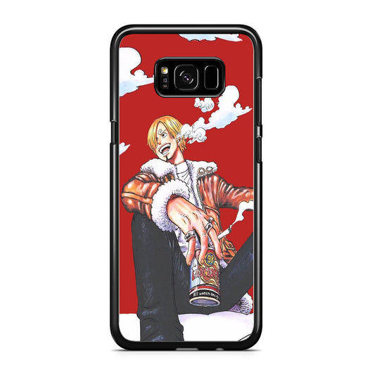 One Piece Sanji Smoker Samsung Galaxy S8 Case