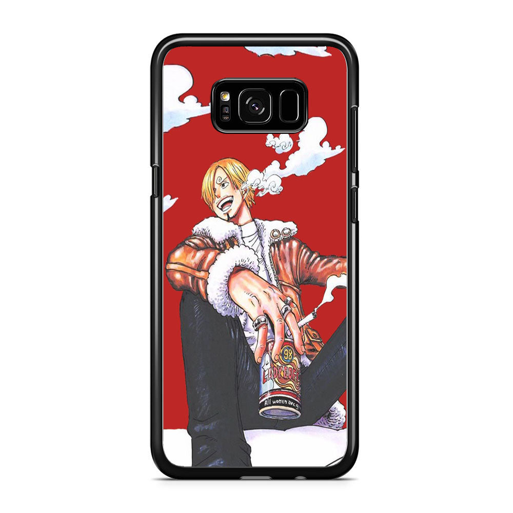 One Piece Sanji Smoker Samsung Galaxy S8 Plus Case