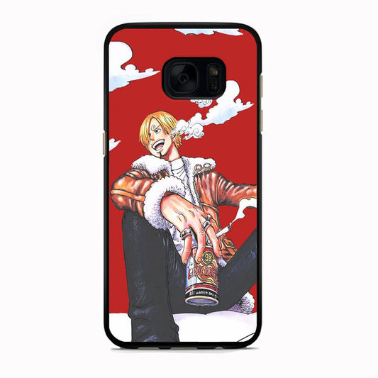 One Piece Sanji Smoker Samsung Galaxy S7 Case