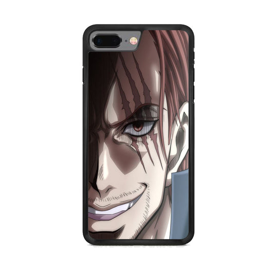 One Piece Shanks Close Up Face iPhone 8 Plus Case