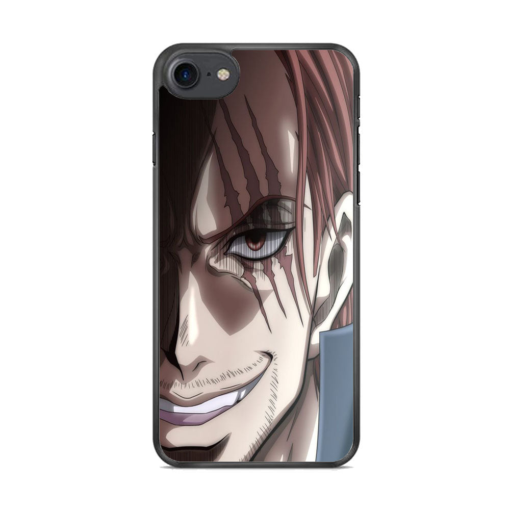 One Piece Shanks Close Up Face iPhone 8 Case