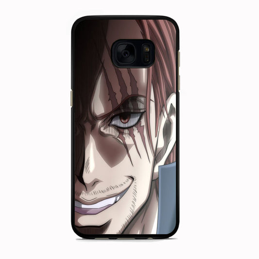 One Piece Shanks Close Up Face Samsung Galaxy S7 Edge Case