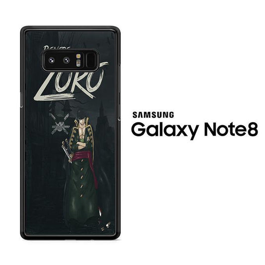 One Piece Zoro Black Samsung Galaxy Note 8 Case - ezzyst