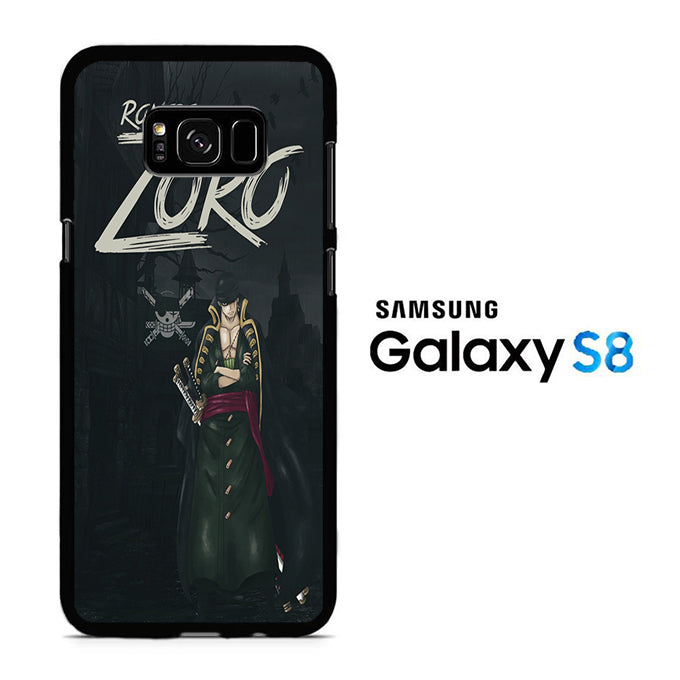 One Piece Zoro Black Samsung Galaxy S8 Case