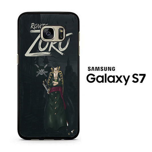 One Piece Zoro Black Samsung Galaxy S7 Case