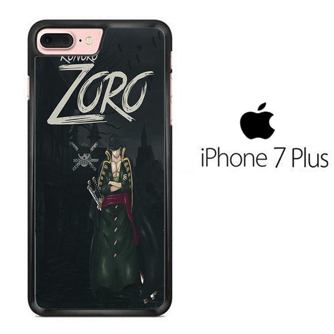 One Piece Zoro Black iPhone 7 Plus Case - ezzyst