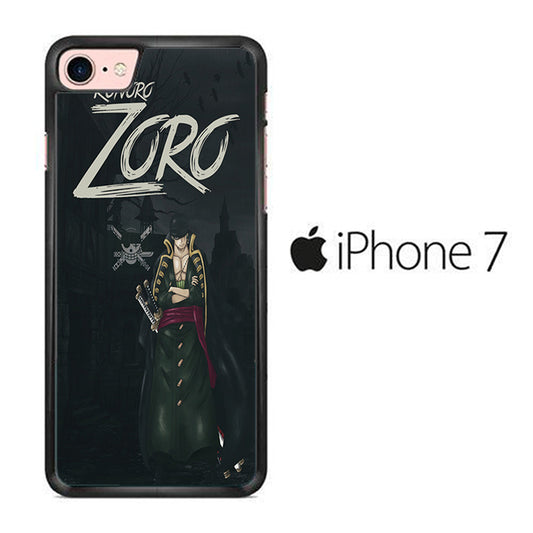 One Piece Zoro Black iPhone 7 Case