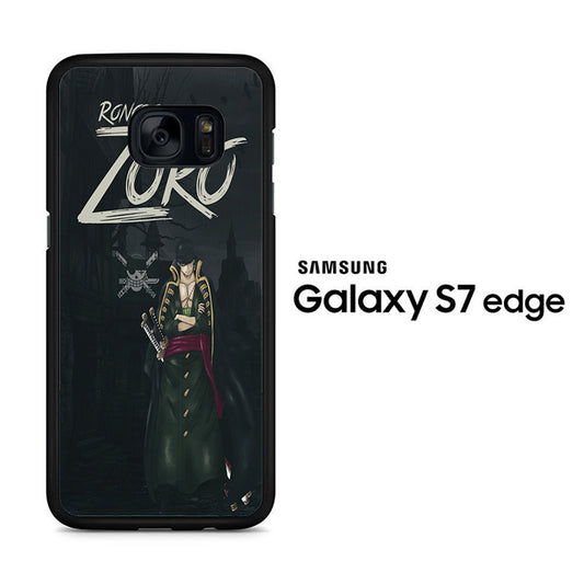 One Piece Zoro Black Samsung Galaxy S7 Edge Case