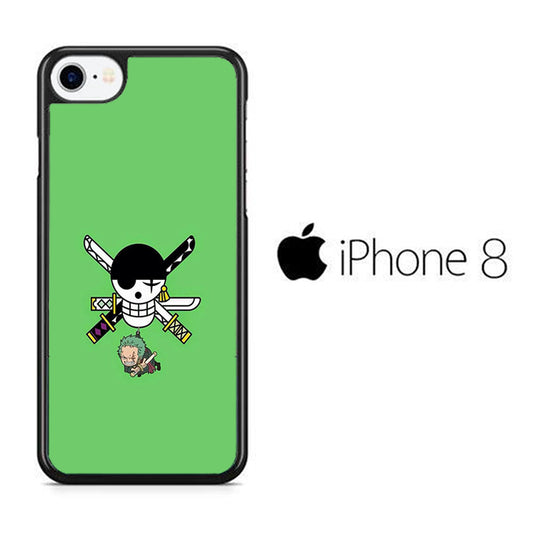 One Piece Zoro Green iPhone 8 Case