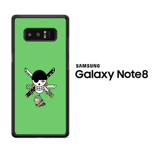 One Piece Zoro Green Samsung Galaxy Note 8 Case