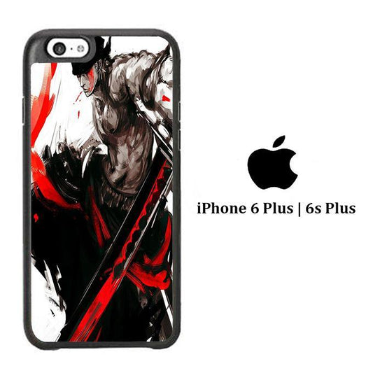 One Piece Zoro Sword Maroon 001 iPhone 6 Plus | 6s Plus Case - ezzyst