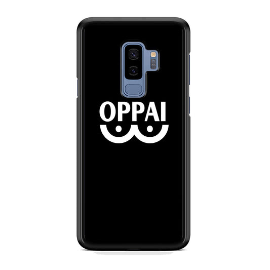 One Punch Man Black Oppai Samsung Galaxy S9 Plus Case