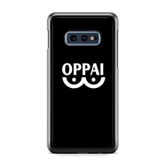One Punch Man Black Oppai Samsung Galaxy 10e Case