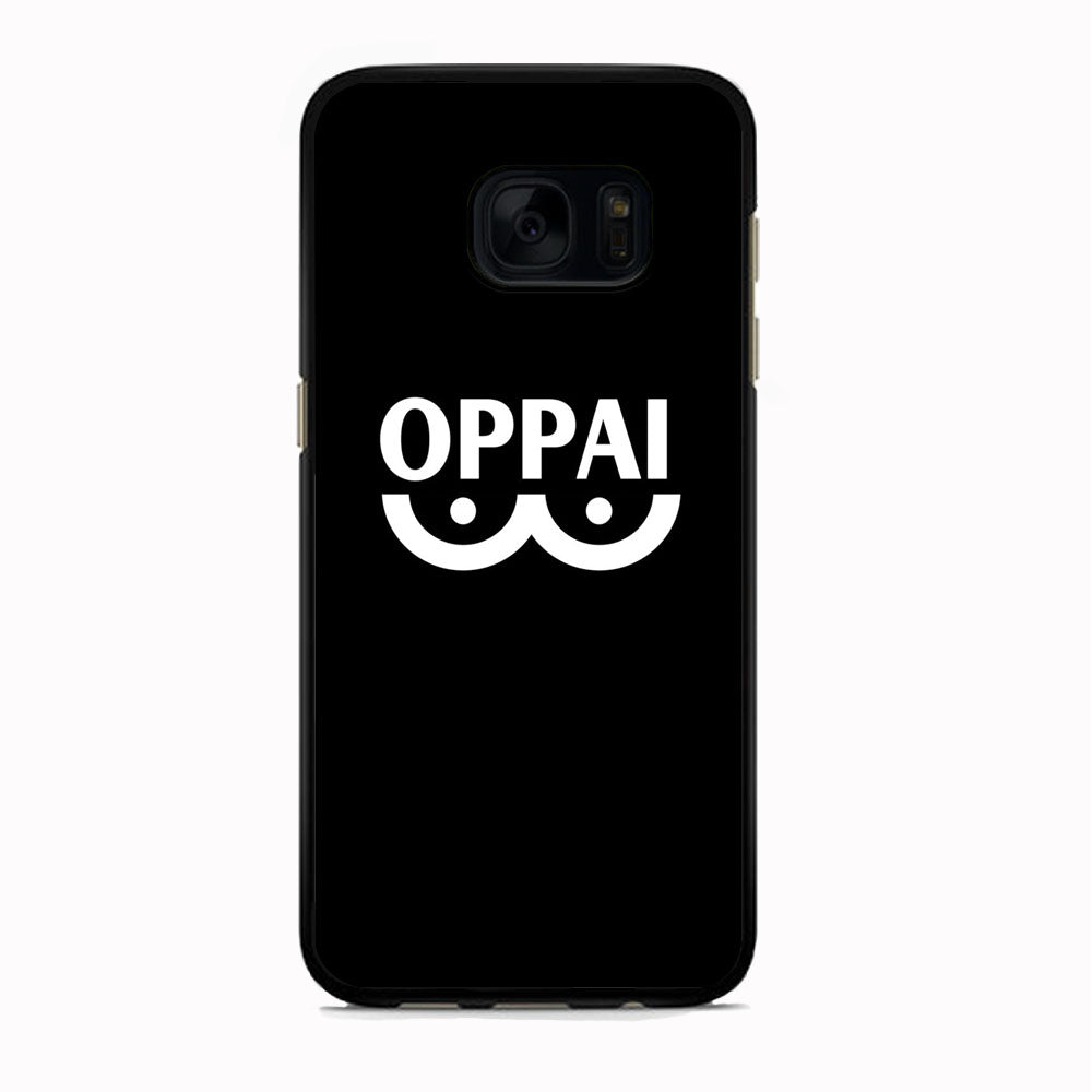 One Punch Man Black Oppai Samsung Galaxy S7 Edge Case