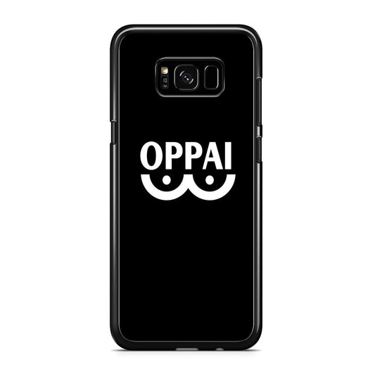 One Punch Man Black Oppai Samsung Galaxy S8 Case