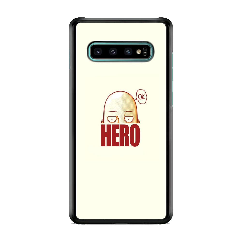 One Punch Man Hero Samsung Galaxy S10 Plus Case