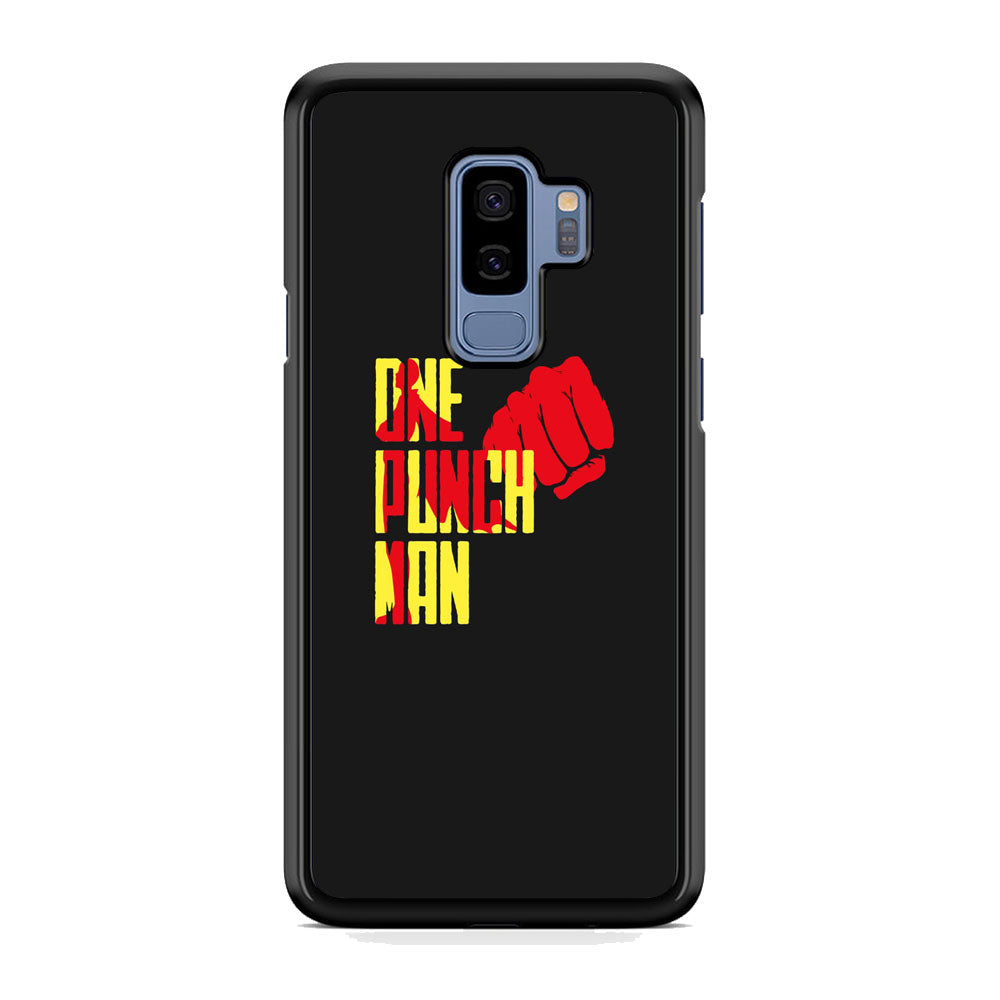One Punch Man Midnight Grey Samsung Galaxy S9 Plus Case