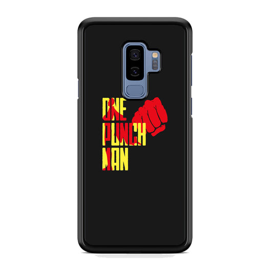 One Punch Man Midnight Grey Samsung Galaxy S9 Plus Case
