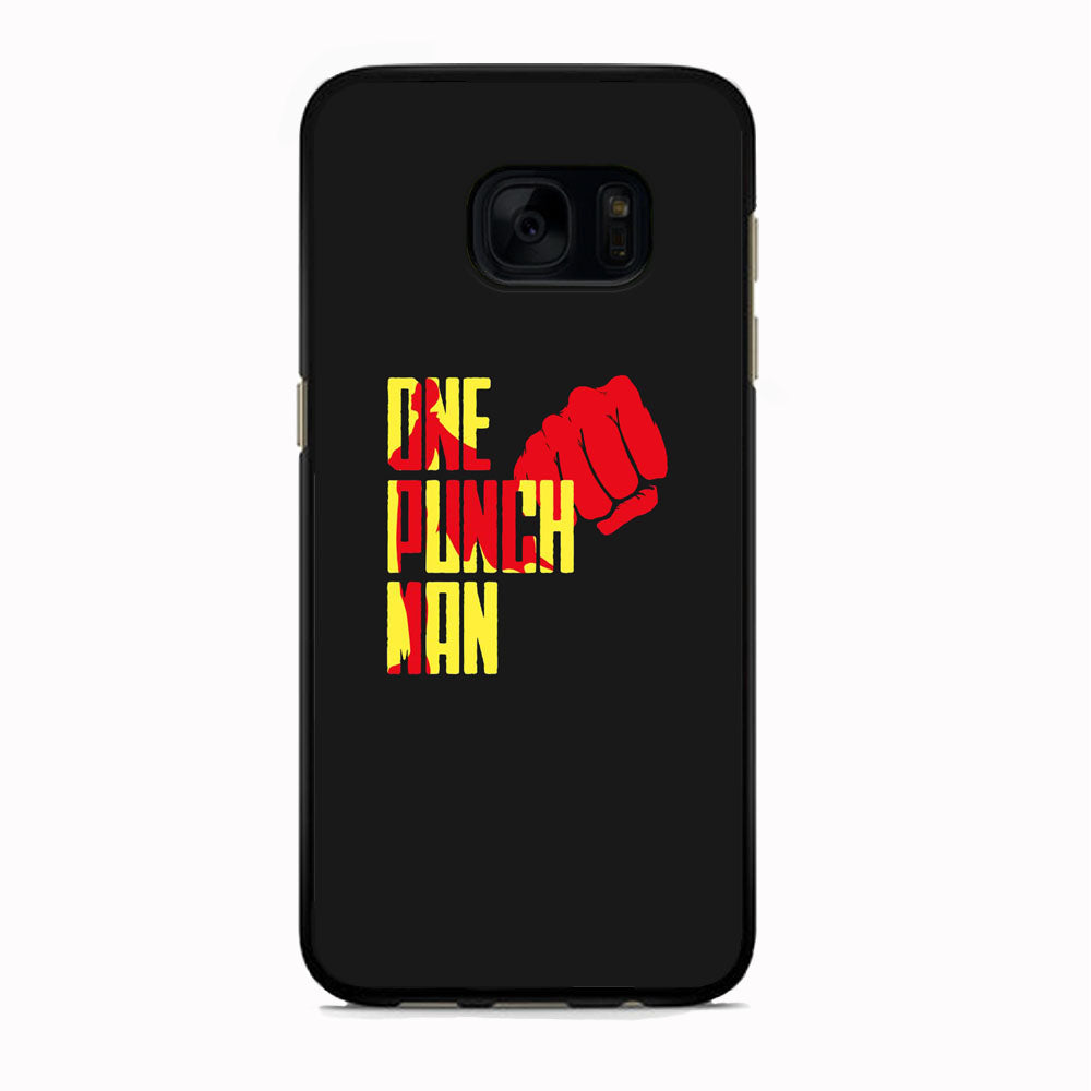 One Punch Man Midnight Grey Samsung Galaxy S7 Case