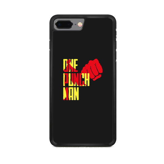 One Punch Man Midnight Grey iPhone 7 Plus Case