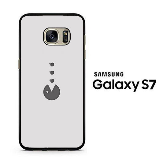 Pac-Man Eat Apple Samsung Galaxy S7 Case