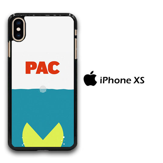 Pac-Man From The Pool iPhone Xs Case