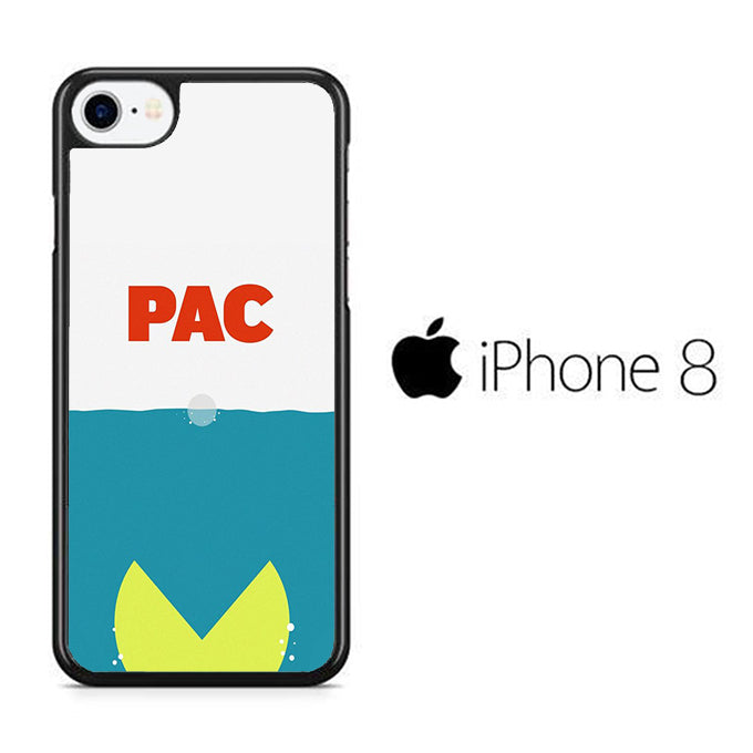 Pac-Man From The Pool iPhone 8 Case
