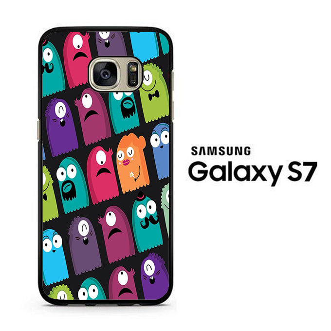 Pac-Man Ghost Enemy Family Samsung Galaxy S7 Case