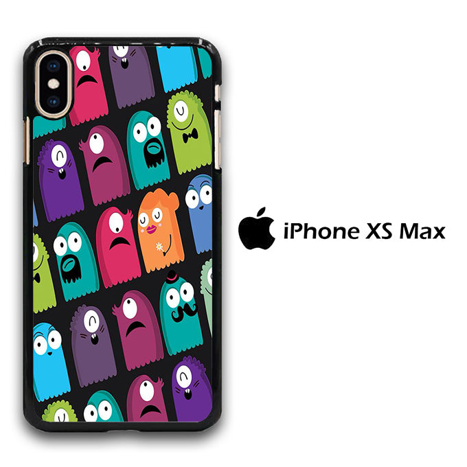 Pac-Man Ghost Enemy Family iPhone Xs Max Case