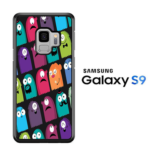 Pac-Man Ghost Enemy Family Samsung Galaxy S9 Case