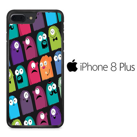 Pac-Man Ghost Enemy Family iPhone 8 Plus Case