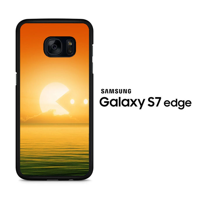 Pac-Man Sunset Samsung Galaxy S7 Edge Case