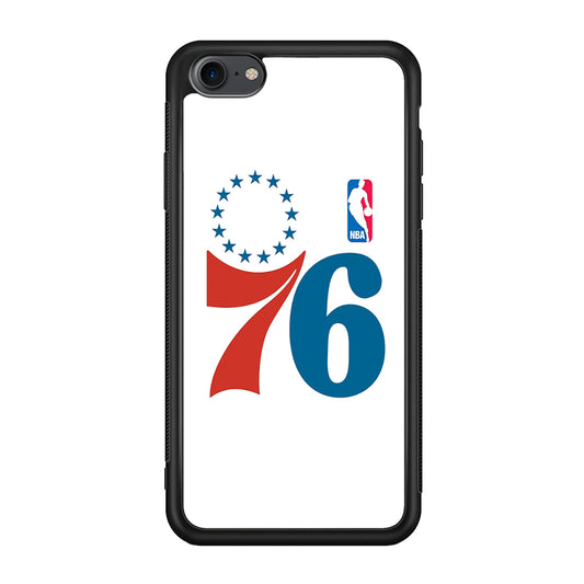 Philadelphia 76ers White iPhone 7 Case